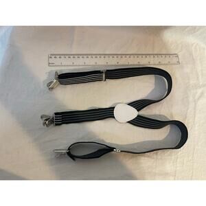 Kids striped suspenders